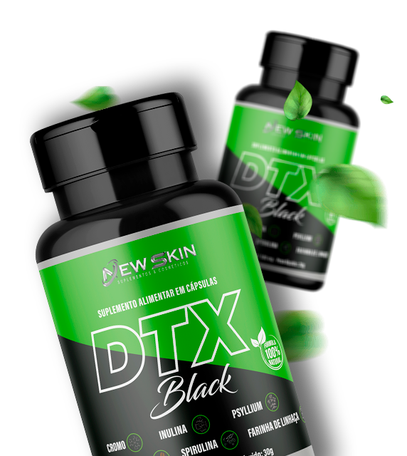 DTX Black — Suplemento Emagrecedor Detox